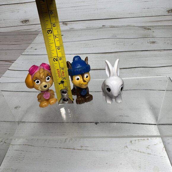 Paw Patrol Mini Figure Set Of 6 Characters - Chase Skye Rocky Ryder & Bunny - Picture 10 of 10
